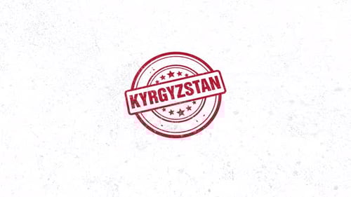 Kyrgyzstan Rubber Stamp