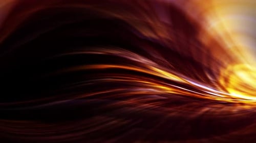 Abstract Flowing Lines of Warm Light Background