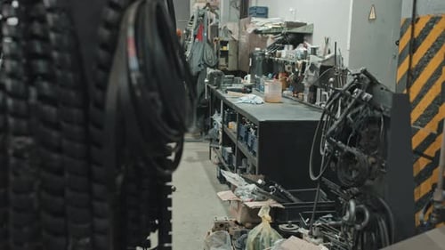 Machine Service Centre Interior