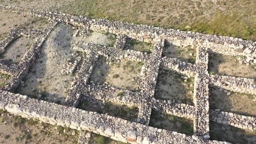 Aerial View Of Ancient City Ruins 2
