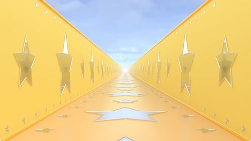 Golden Star Pathway Awards Background Loop