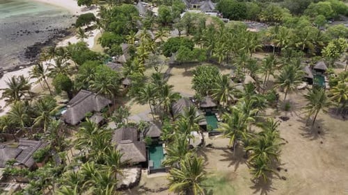 Villas With Swimming Pools On The Exotic Coast Of Mauritius