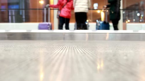 People Walking At Airport