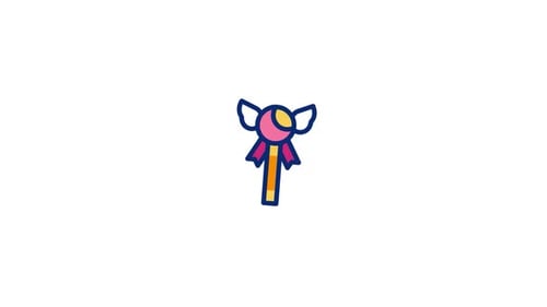 Animiertes Zepter-Symbol