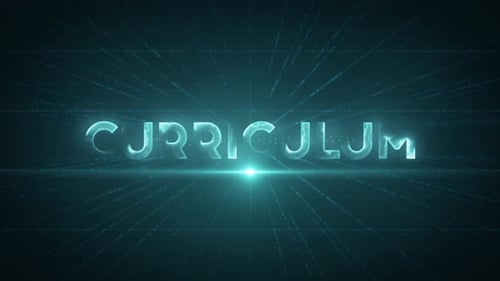 Futuristic Glowing Text Reveal for Technology Concepts