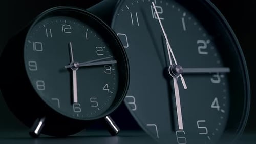 Stylish and Elegant Black Clocks That Showcase the Display of Time in Various Ways