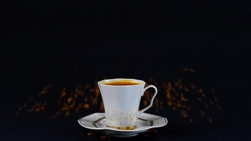 Coffee and Falling Grains