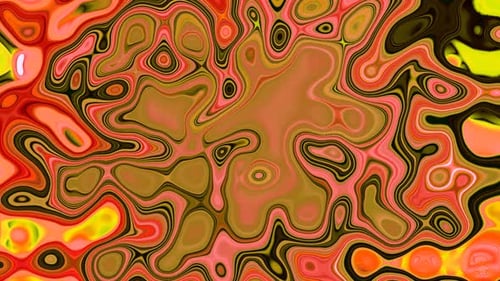 Vibrant Fluid Abstract Motion Background Loop