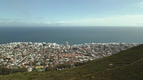 Cape Town Coastal City Panorama