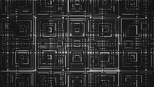 VJ Dark Flickering Abstract Squares