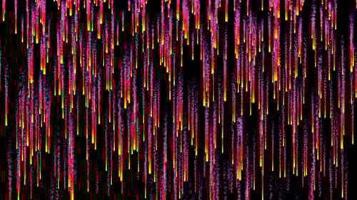 Particles Rain Background Loop V3