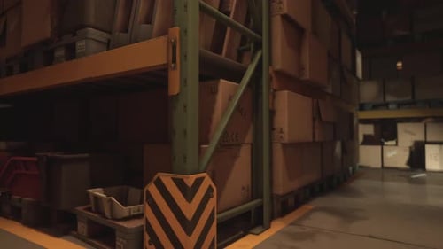 Warehouse Storage of Retail Merchandise Shop