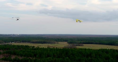 Orlando, Florida / Usa - September 14, 2018: Drone , Hang Glider