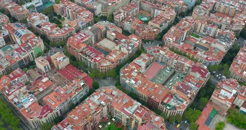Drone Shot Barcelona
