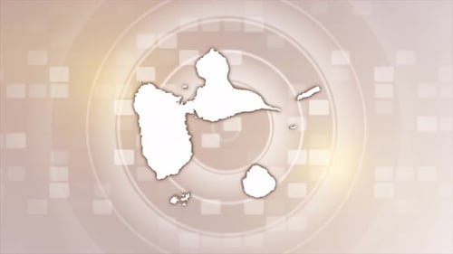 Animated Map Outline Reveal with Modern Digital Background