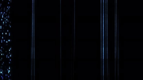 Digital Glitch Noise Static Television VFX Visual Video Effects Stripes Background CRT Tv Screen