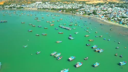 Fishing Village in Mui Ne Vietnam
