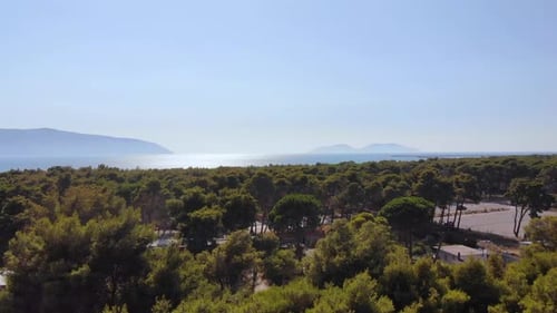 Ocean Beach Sunsets Beautiful Sky Aerial View Drone Camera