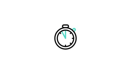 Stopwatch Animated Icon