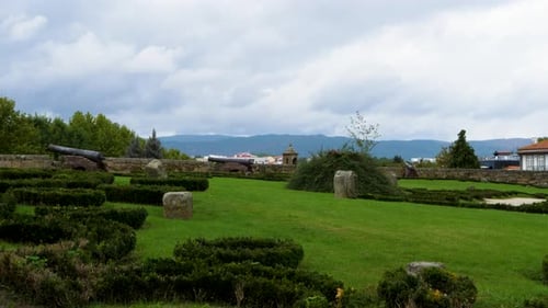 Chaves Castle Grounds and Cannons, Portugal