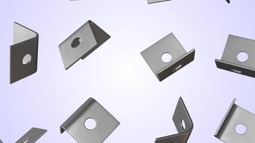 Disposición dinámica de los soportes metálicos