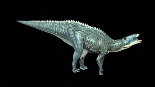 Le dinosaure Shantungosaurus Call Idle