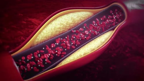 Fat Blocking Blood Circulation