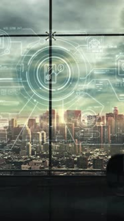 All Financial Instruments in a Smartphone Animated Infographics