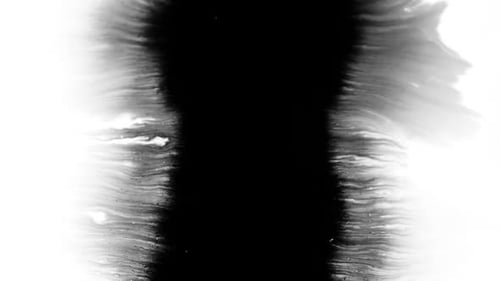 Ouvre-logo Black Ink Drop Paint Water Splatter