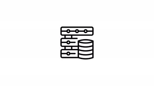 Animation Server Storage Icon