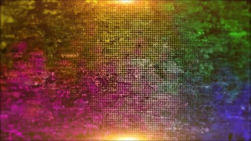 Abstract Moving Lines Matrix Particles Cyber Digital Data Network Background Medical Business