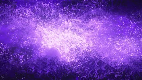 Violette chaotische leuchtende Essenz