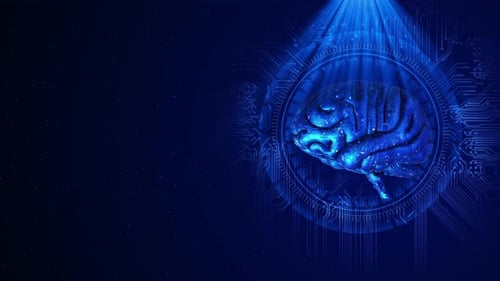 Digital Mind Brain AI Machine Learning Artificial Intelligence Technology Engineering Big Data Array