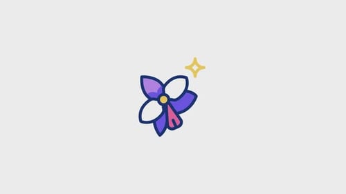 Orchid Animated Icon V1