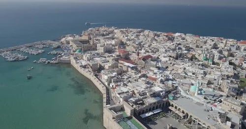 Flying over Acre City