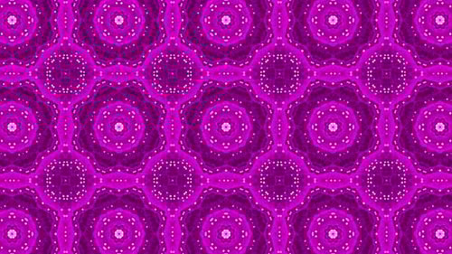Seamless Looping Abstract Geometric Kaleidoscope Background