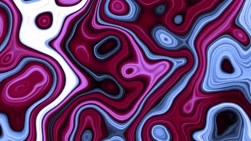 Dynamic Abstract Fluid Morphing Background Loop