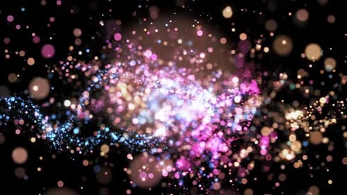 Magic Particles Background 6
