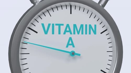 Animated Vitamin A Measurement Gauge