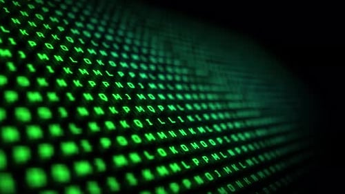 Modern abstract Dynamic Motion Graphics green black background
