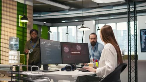 Young Inexperienced Developer Hacked in Office Requests Help From Team