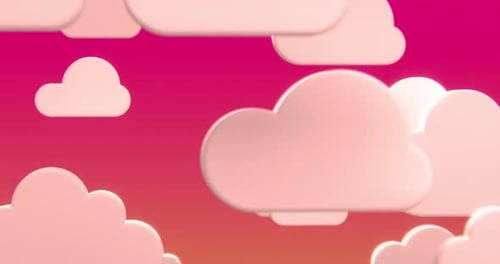 Clouds Loop- Sunset - 4K