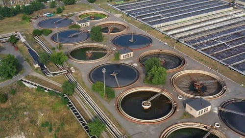 Recirculation Solid Contact Clarifier Sedimentation Tanks