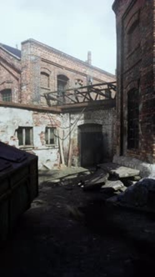 Historic Building Featuring Abundance of Windows Vertical