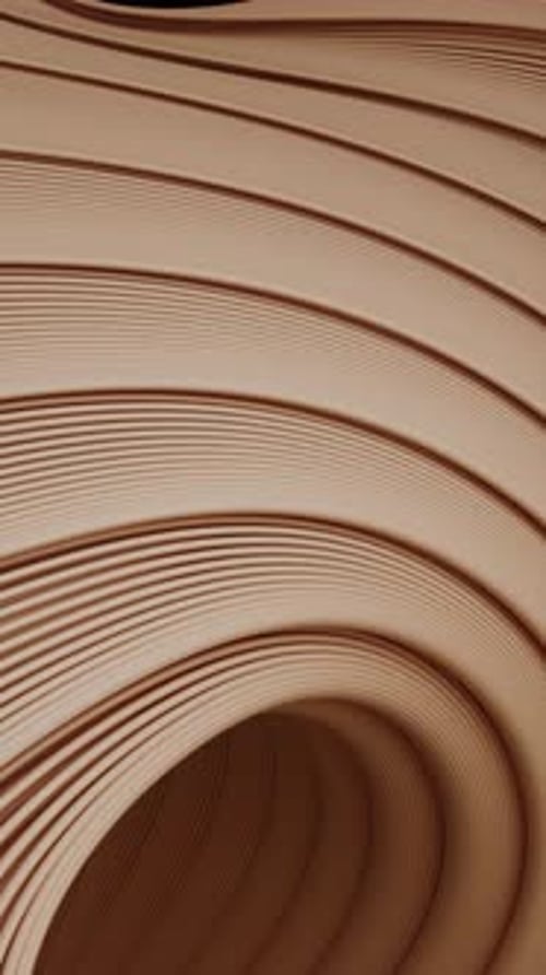 Thin lines flow and form an abstract ornament. Alpha channel included.