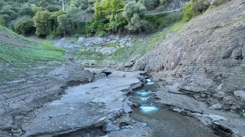 trockener Wasserstrahl