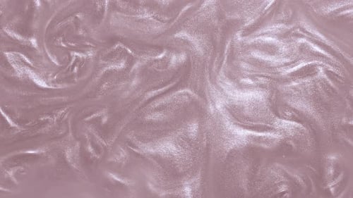 Flüssiger rosafarbener organischer Bewegungshintergrund. Shine Glitter Fluid Metallic-Farbfarbe.