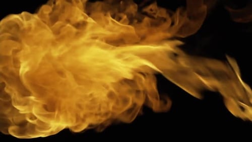 Feuerflammenkugel