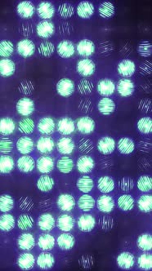 Quick Random Flash of Lights in the Wall of Light