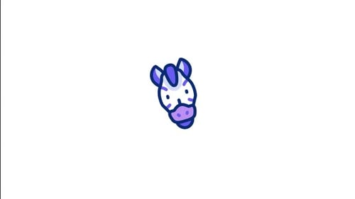 Zebra Animated Icon